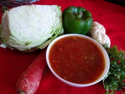 Vegetable Hot and Sour Soup Recipe